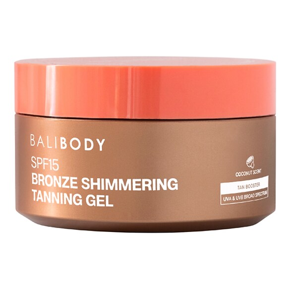 Shimmering Tanning Gel SPF 15 - Bräunungsgel SPF 15, BALI BODY